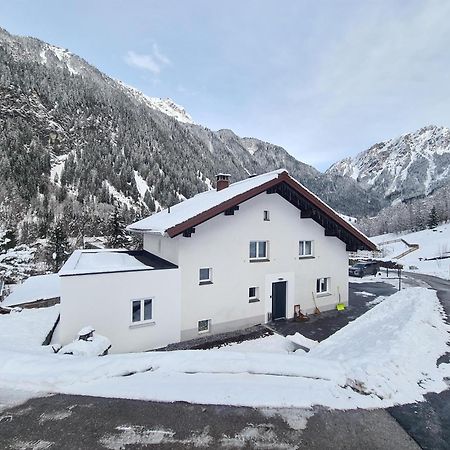 Haus Stehbock Villa Partenen Buitenkant foto