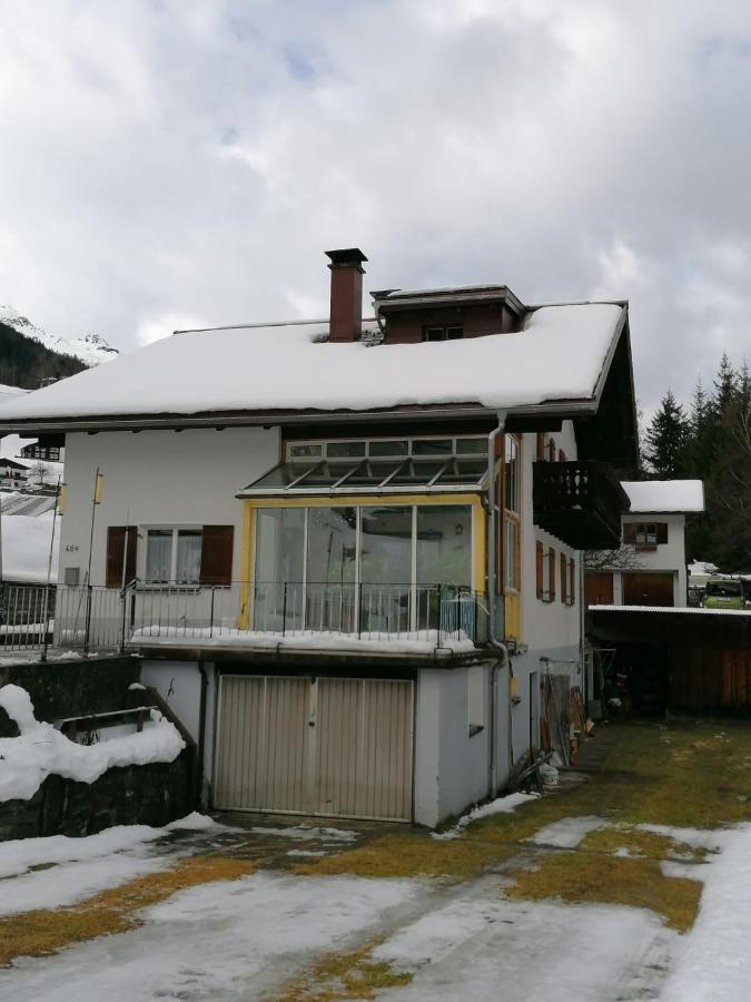 Haus Stehbock Villa Partenen Buitenkant foto