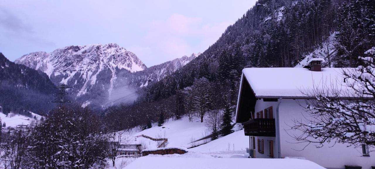 Haus Stehbock Villa Partenen Buitenkant foto