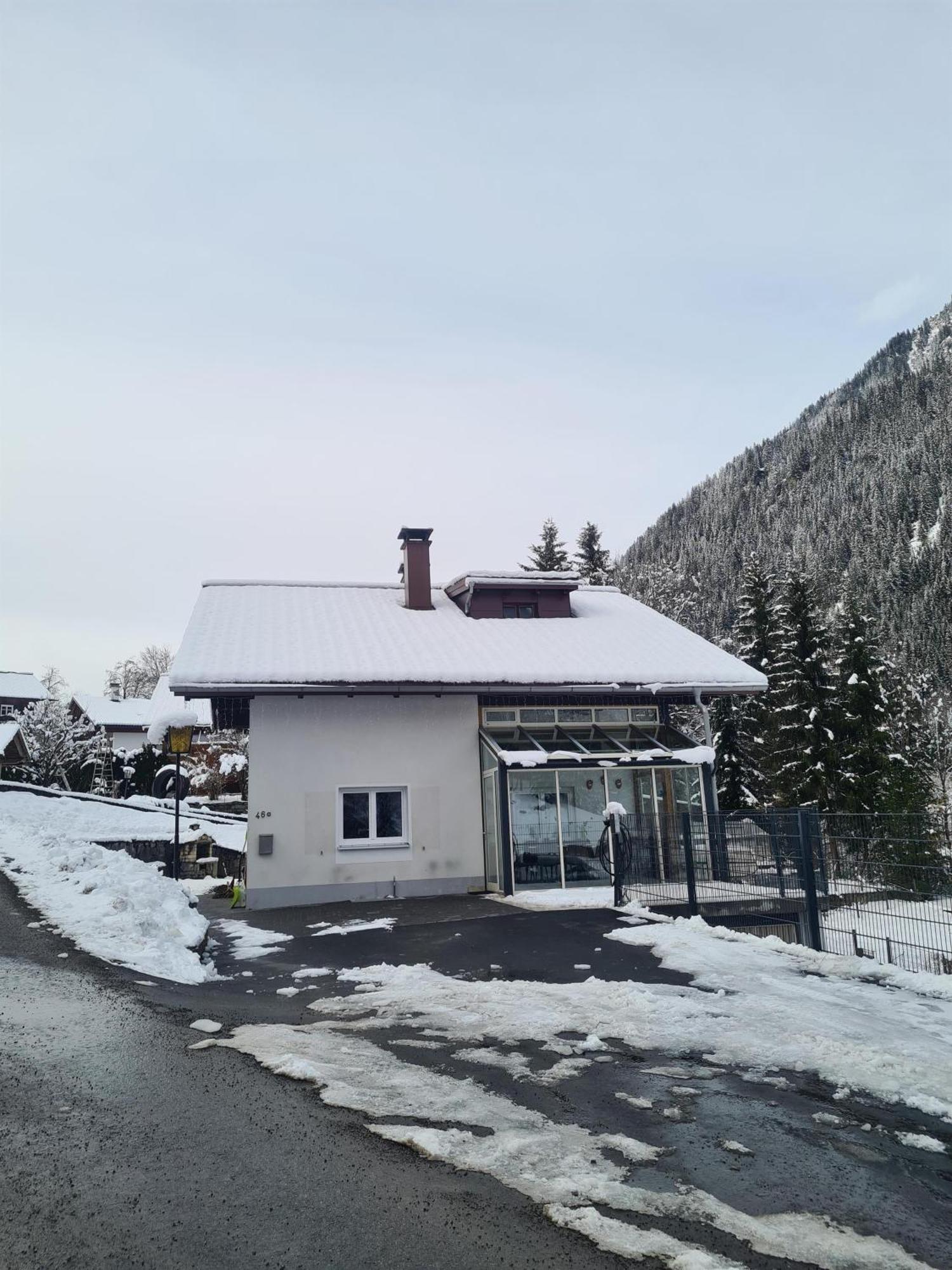 Haus Stehbock Villa Partenen Buitenkant foto