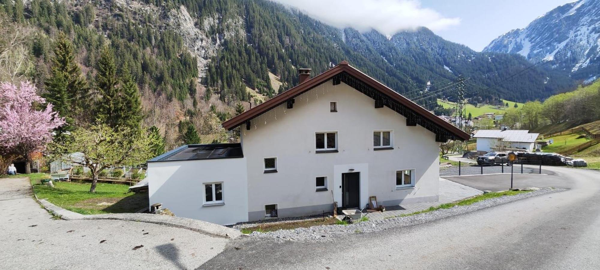 Haus Stehbock Villa Partenen Buitenkant foto